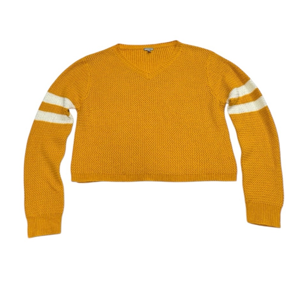Charlotte Russe size large v-neck style two-tone sweater in great condition!